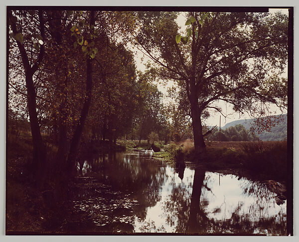 Giverny, Stephen Shore (American, born 1947), Chromogenic print 