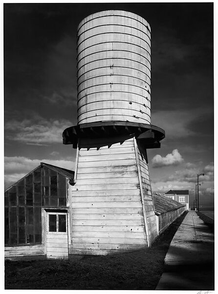 Water Tower, San Francisco, California, Ansel Easton Adams (American, San Francisco, California 1902–1984 Carmel, California), Gelatin silver print 