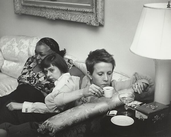 Ethel Waters, Carson McCullers, and Julie Harris at the Opening Night Party for 