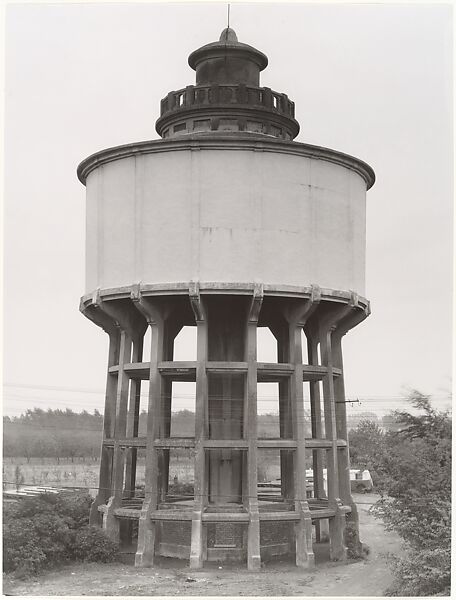 Water Towers, Bernd and Hilla Becher (German, active 1959–2007), Gelatin silver prints