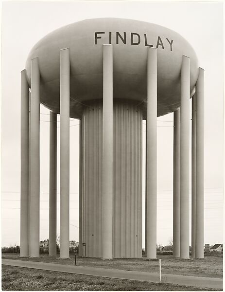 Water Towers, Bernd and Hilla Becher (German, active 1959–2007), Gelatin silver prints