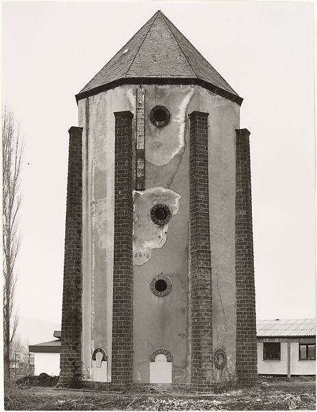 Water Towers, Bernd and Hilla Becher (German, active 1959–2007), Gelatin silver prints