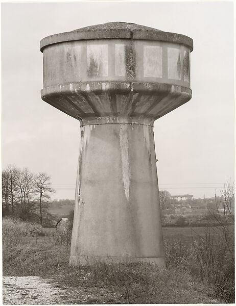 Water Towers, Bernd and Hilla Becher (German, active 1959–2007), Gelatin silver prints