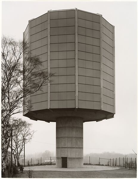 Water Towers, Bernd and Hilla Becher (German, active 1959–2007), Gelatin silver prints