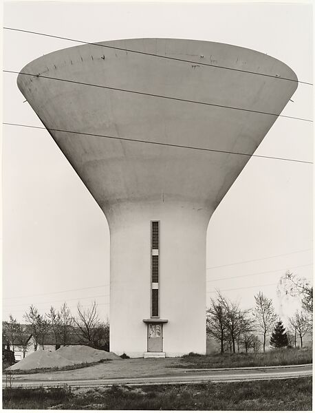 Water Towers, Bernd and Hilla Becher (German, active 1959–2007), Gelatin silver prints