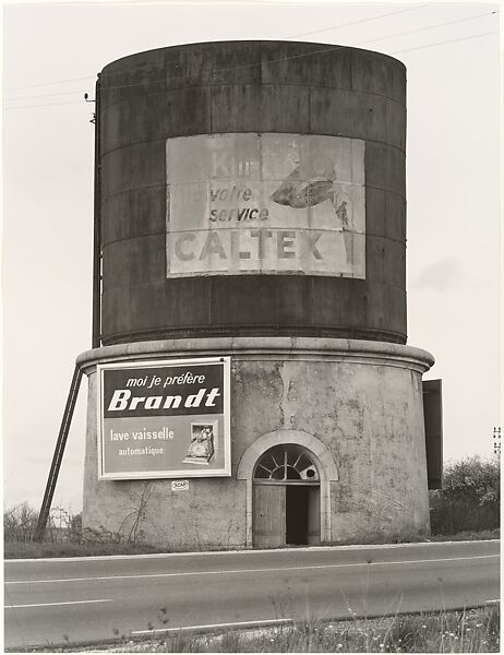 Water Towers, Bernd and Hilla Becher (German, active 1959–2007), Gelatin silver prints