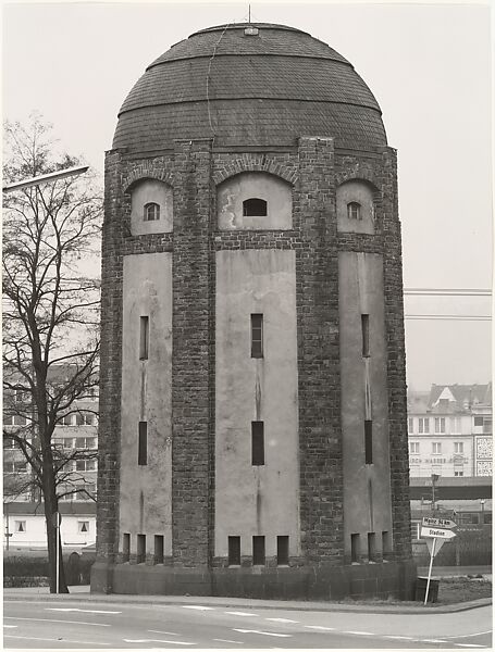 Water Towers, Bernd and Hilla Becher (German, active 1959–2007), Gelatin silver prints