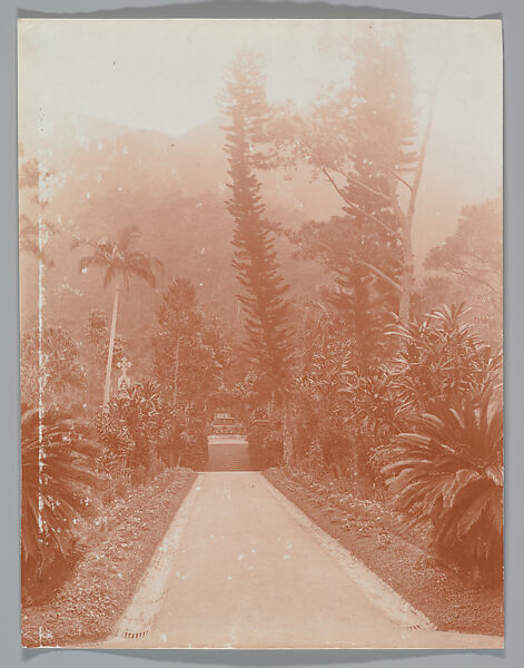 Hong Kong Cemetery, Adolf de Meyer (American (born France), Paris 1868–1946 Los Angeles, California), Gelatin silver print 