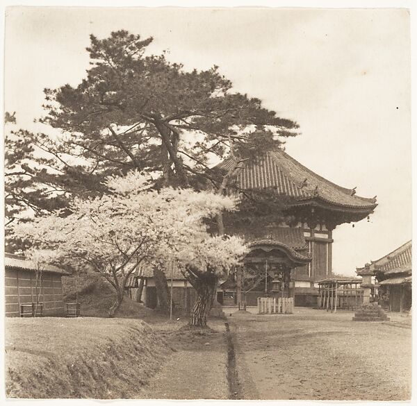 [Kofukuji Temple, Nara, Japan], Adolf de Meyer (American (born France), Paris 1868–1946 Los Angeles, California), Gelatin silver print 