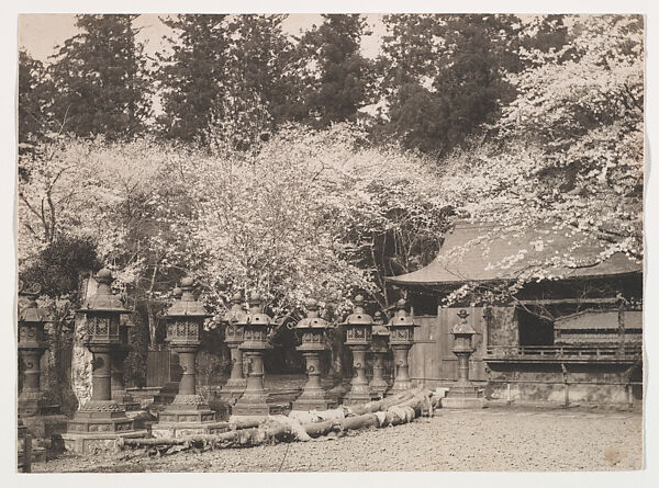 Ueno Tōshō-gū, Tokyo, Japan, Adolf de Meyer (American (born France), Paris 1868–1946 Los Angeles, California), Platinum print 