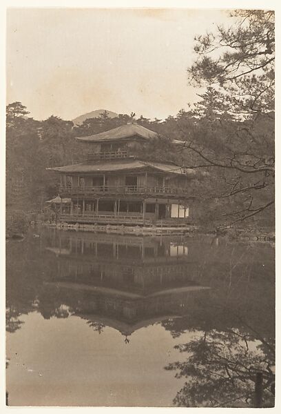 [Golden Pavilion, Kyoto], Adolf de Meyer (American (born France), Paris 1868–1946 Los Angeles, California), Gelatin silver print 