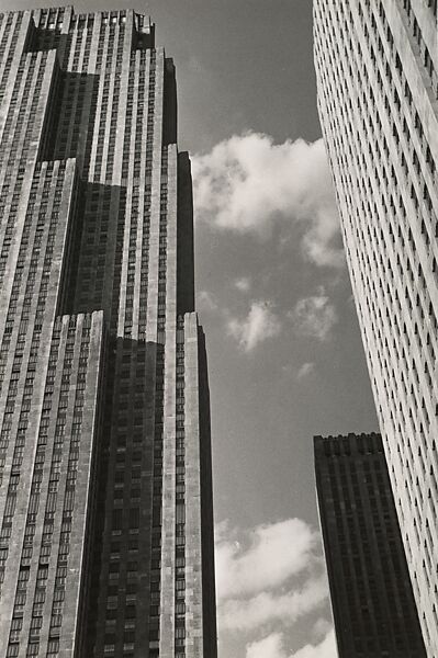 Rockefeller Center, New York, André Kertész (American (born Hungary), Budapest 1894–1985 New York), Gelatin silver print 