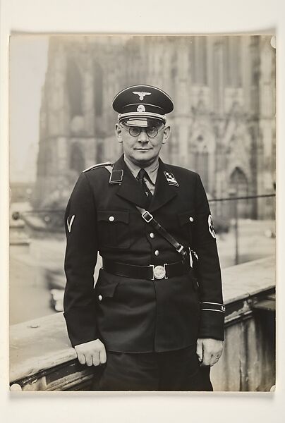 SS Captain, August Sander (German, 1876–1964), Gelatin silver print 