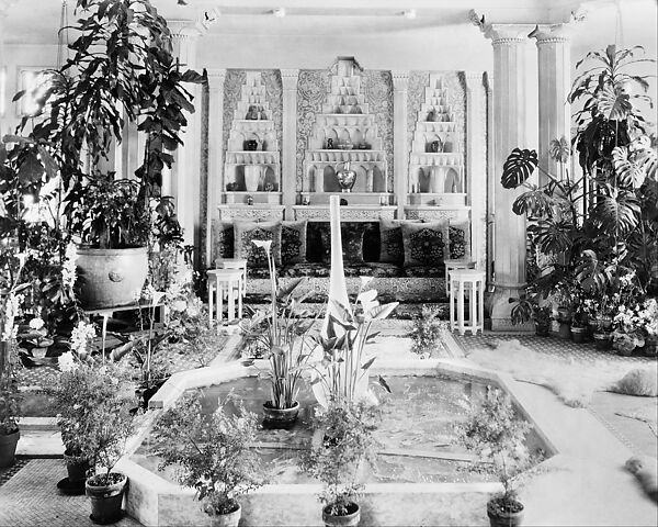 [21 Interior and Exterior Photographs of Laurelton Hall, the Tiffany Home in Oyster Bay, New York], Louis C. Tiffany (American, New York 1848–1933 New York), Gelatin silver prints