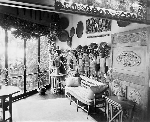 [21 Interior and Exterior Photographs of Laurelton Hall, the Tiffany Home in Oyster Bay, New York], Louis C. Tiffany (American, New York 1848–1933 New York), Gelatin silver prints