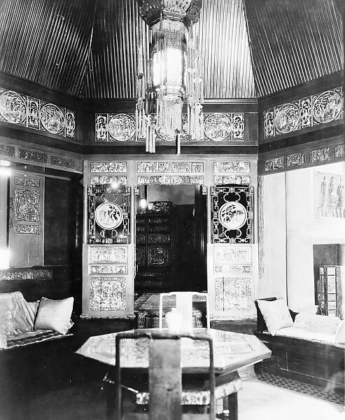 [21 Interior and Exterior Photographs of Laurelton Hall, the Tiffany Home in Oyster Bay, New York], Louis C. Tiffany (American, New York 1848–1933 New York), Gelatin silver prints