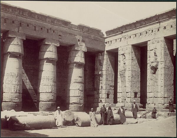 Medinet Habou, 2me cour cote sudouest