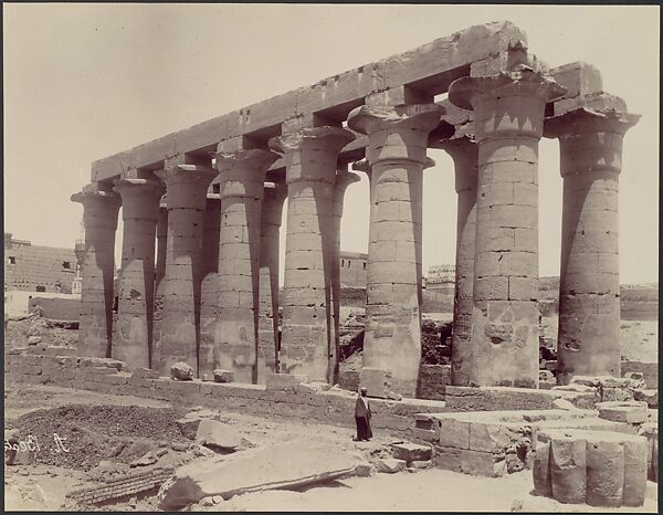 Luxor, vue du temple cote ouest