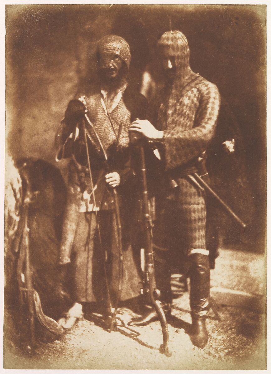 Afghans, Hill and Adamson (British, active 1843–1848), Salted paper print from paper negative 
