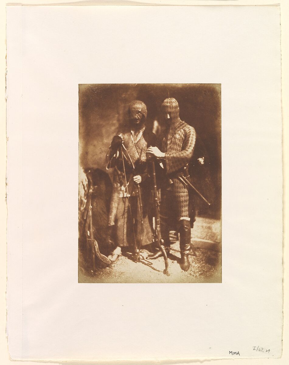 Afghans, Hill and Adamson (British, active 1843–1848), Salted paper print from paper negative