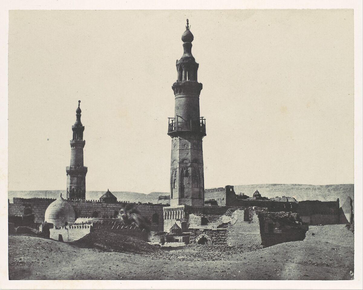Haute-Égypte. Girgeh. Mosquèe d'Aly-Bey, Maxime Du Camp (French, 1822–1894), Salted paper print (Blanquart-Évrard process) from paper negative 