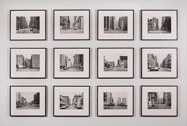 Streets of New York City, Thomas Struth (German, born Geldern, 1954), Gelatin silver prints 