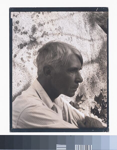 Carl Sandburg, Edward J. Steichen (American (born Luxembourg), Bivange 1879–1973 West Redding, Connecticut), Gelatin silver print 