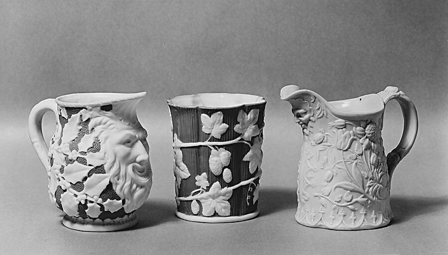 Cream Pitcher, Parian porcelain, American