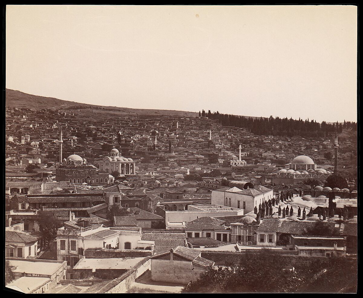 [General View of Smyrna], Unknown, Albumen silver print 