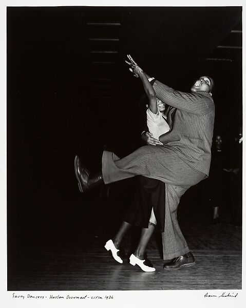 Savoy Dancers - Harlem Document, Aaron Siskind (American, 1903–1991), Gelatin silver print 