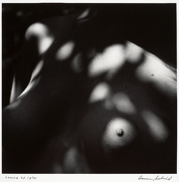 Louise 30, Aaron Siskind (American, 1903–1991), Gelatin silver print 