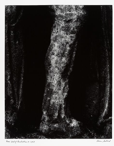 Rome 10, Aaron Siskind (American, 1903–1991), Gelatin silver print 
