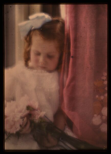 Katherine Eunice Starr, Edward J. Steichen (American (born Luxembourg), Bivange 1879–1973 West Redding, Connecticut), Autochrome 