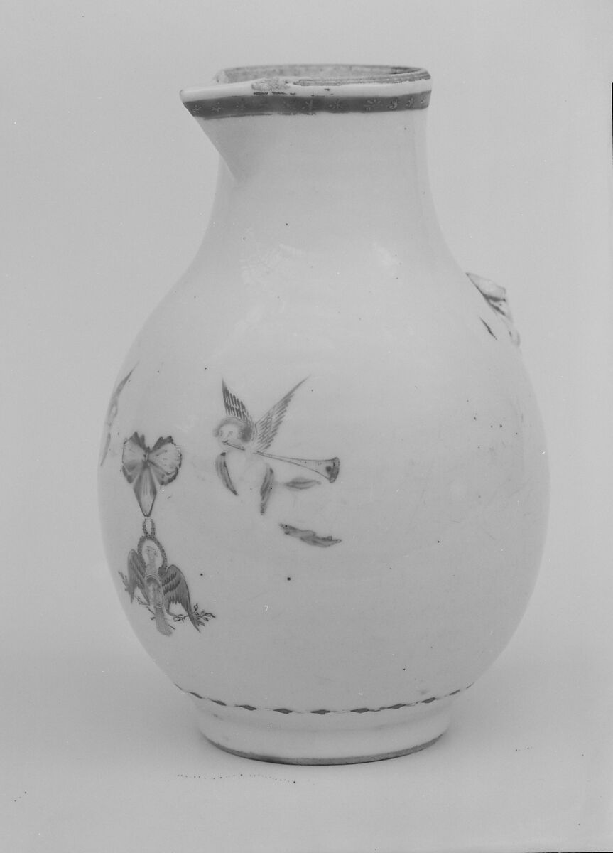 Cream Pitcher, Porcelain, Chinese