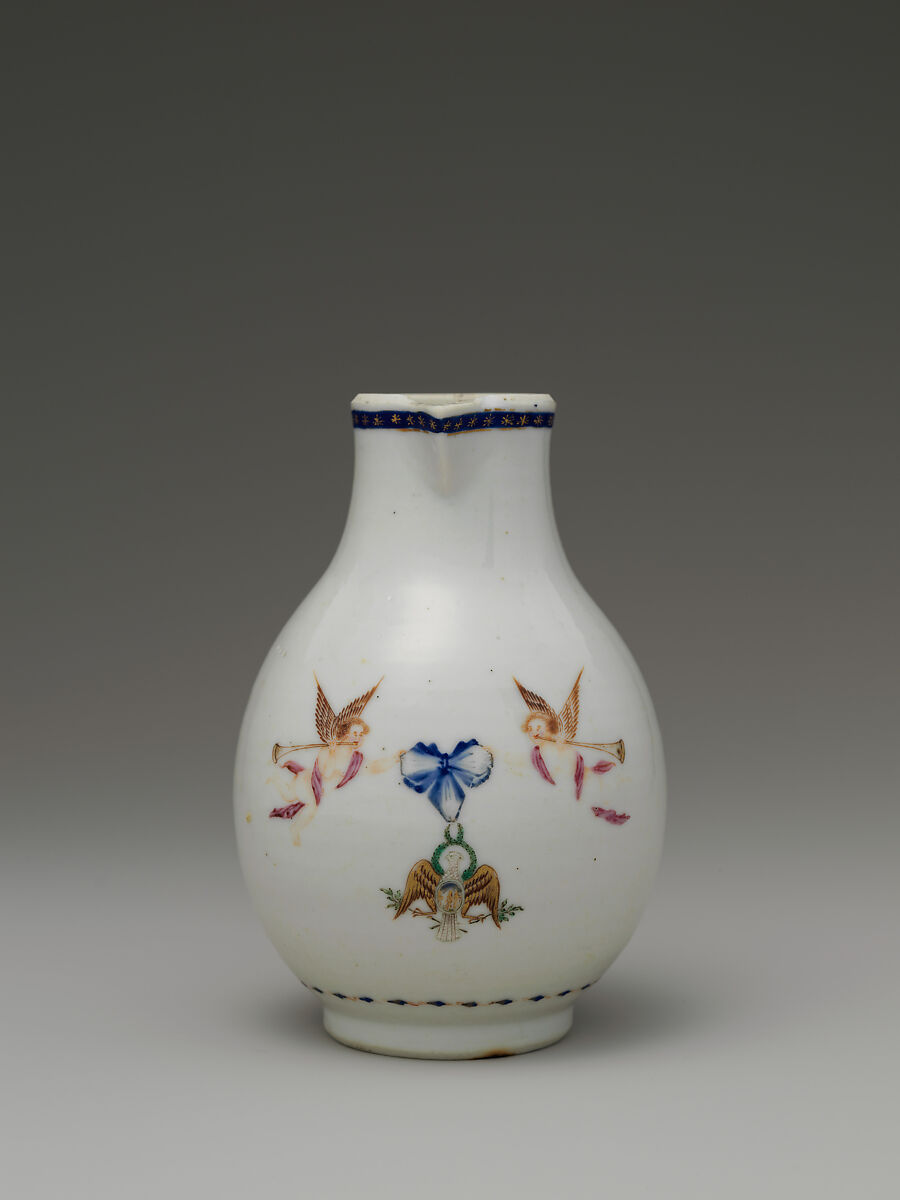 Cream Pitcher, Porcelain, Chinese 