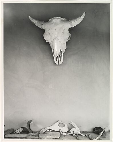 On the Portal at Georgia O'Keeffe's Ghost Ranch House, New Mexico