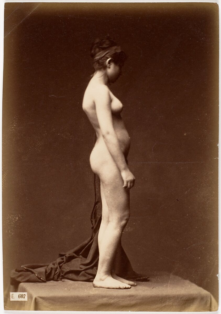 Unknown | [Young Woman, Nude, Full Figure in Profile] | The Metropolitan  Museum of Art