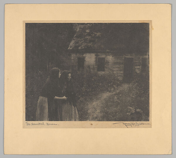 The Haunted House, Nancy Ford Cones (American, 1869–1962), Gum bichromate print 