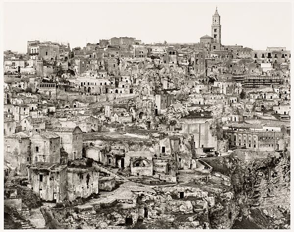 Matera, Italy, Emmet Gowin (American, born 1941), Gelatin silver print 