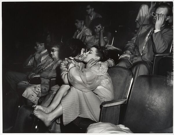 At the Palace Theater, Weegee (American (born Austria-Hungary), Złoczów (Zolochiv, Ukraine) 1899–1968 New York), Gelatin silver print 