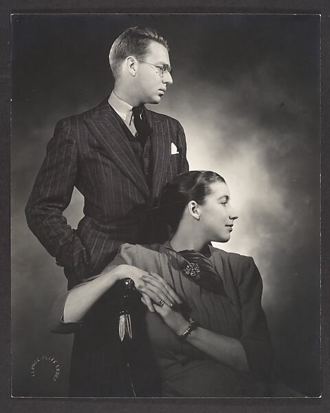 Mr. and Mrs. Russell Lynes, George Platt Lynes (American, East Orange, New Jersey 1907–1955 New York), Gelatin silver print 