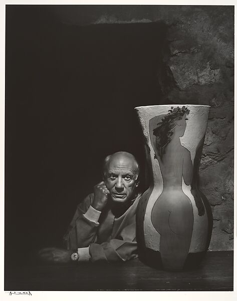 Pablo Picasso, Yousuf Karsh (Canadian (born Armenia), Mardin 1908–2002 Boston, Massachusetts), Gelatin silver print 