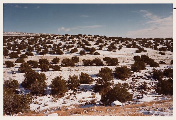 New Mexico Landscape #29A, Art Sinsabaugh (American, 1924–1983), Chromogenic print 