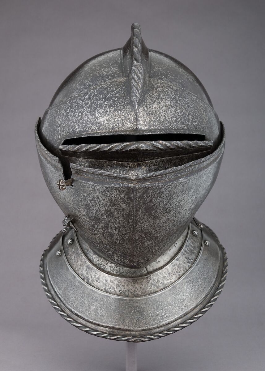 Close Helmet for the Field, Steel, Italian, Milan