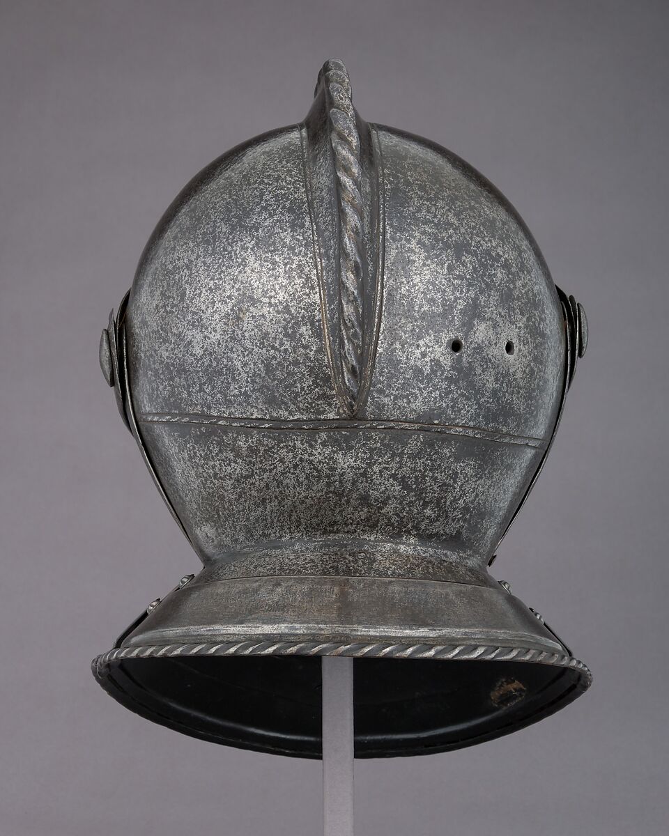 Close Helmet for the Field, Steel, Italian, Milan