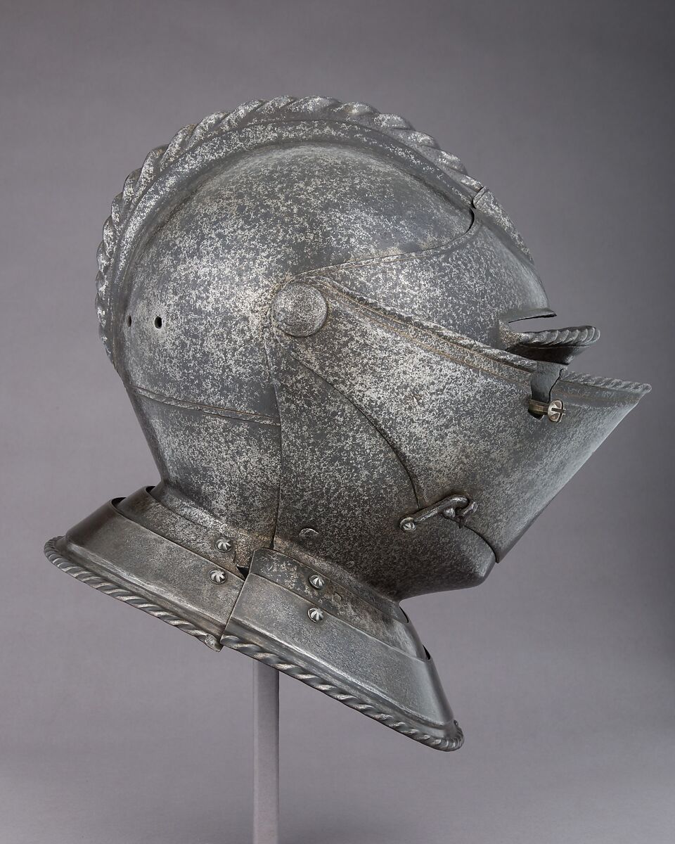 Close Helmet for the Field, Steel, Italian, Milan