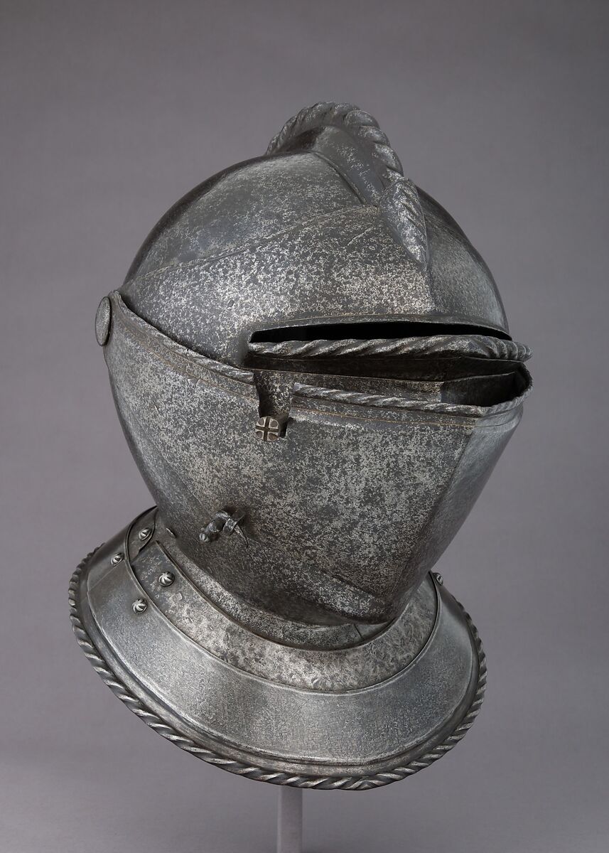 Close Helmet for the Field, Steel, Italian, Milan