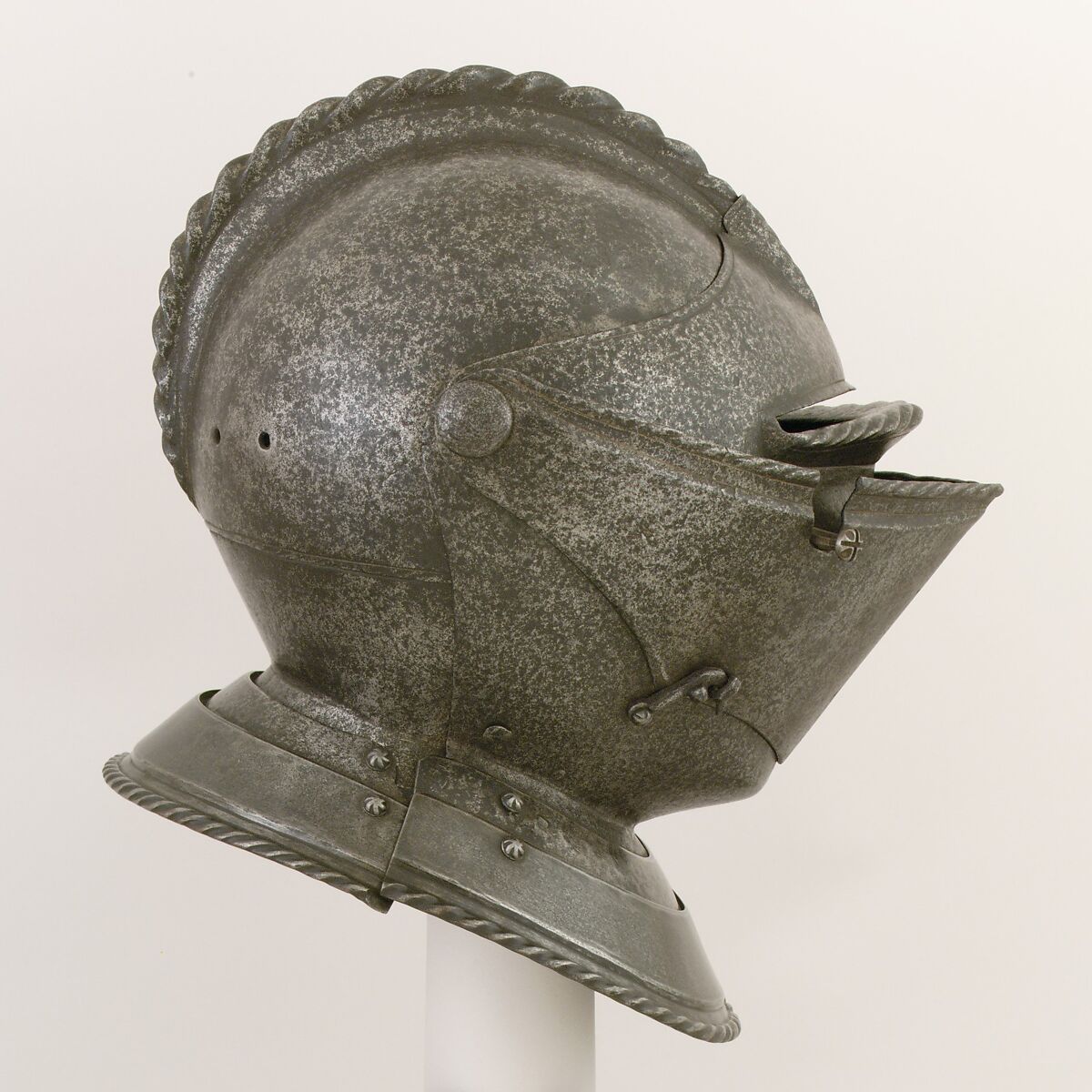 Close Helmet for the Field, Steel, Italian, Milan