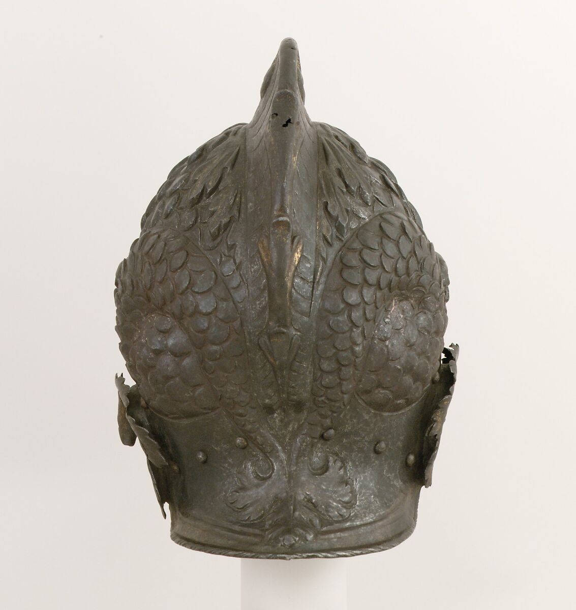 Burgonet all'Antica, Steel, gold, silver, Italian, probably Milan