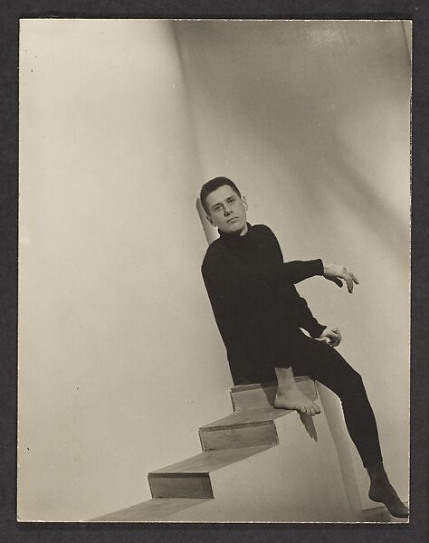 [Paul Cadmus, Stage Set Stairs], George Platt Lynes (American, East Orange, New Jersey 1907–1955 New York), Gelatin silver print 